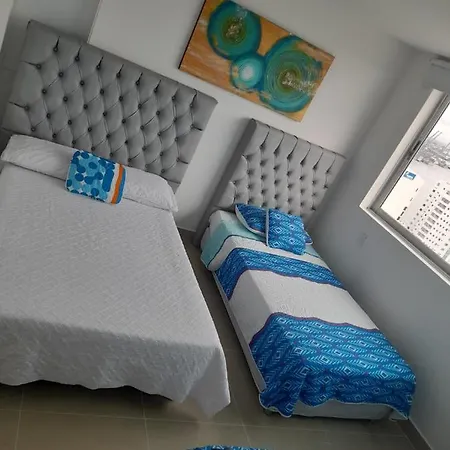 Apartamento Al-3 Frente Al Mar Con Piscina Y Wifi Cartagena