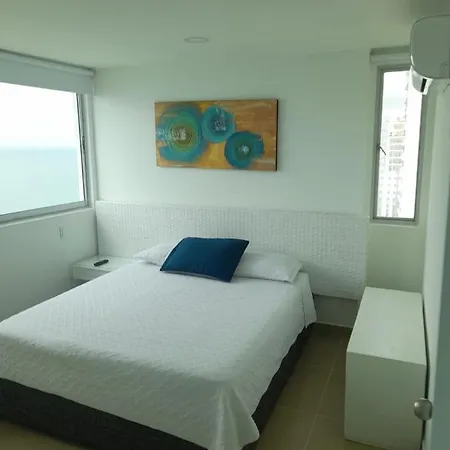Al-3 Frente Al Mar Con Piscina Y Wifi Apartamento Cartagena